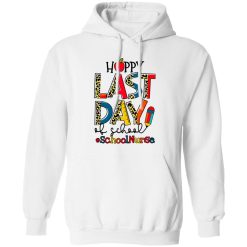 Happy Last Day Of School School Nurse Leopard Shirt