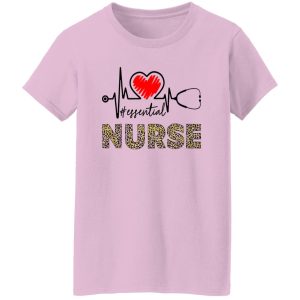 Funny Nurse Hoodie, Essential Nurse Leopard Shirt