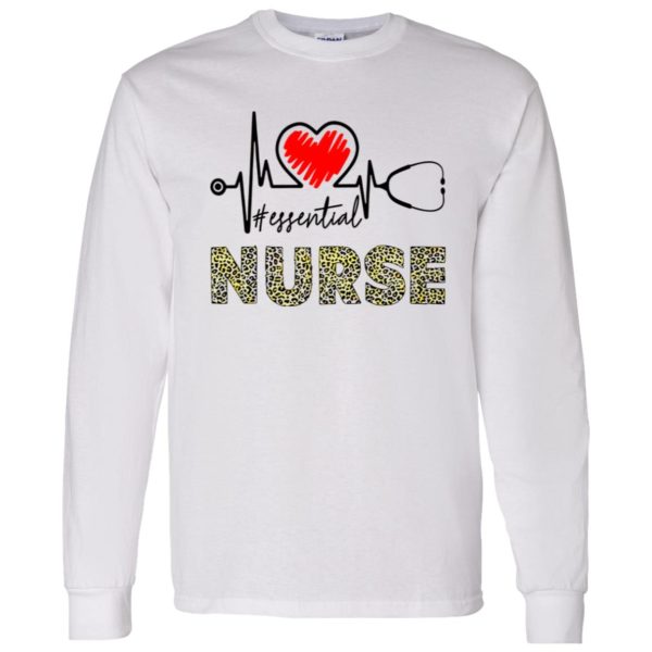 Funny Nurse Hoodie, Essential Nurse Leopard Shirt