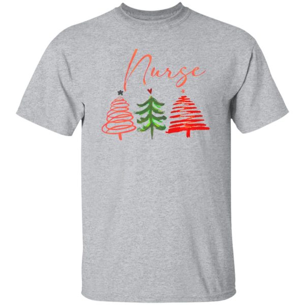 Funny Christmas Nurse Shirt, Nurse Xmas Tree Shirt