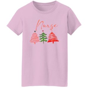 Funny Christmas Nurse Shirt, Nurse Xmas Tree Shirt