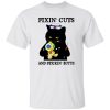 Black Cat Nurse Fixin’ Cuts And Stickin’ Butts Shirt