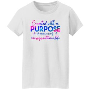 Created With A Purpose Ephesians 210 #Nursepractitionerlife Shirt