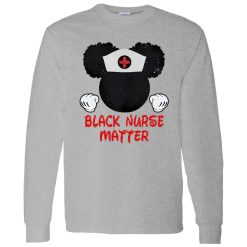 Mickey Mouse Black Nurse Matter Shirt