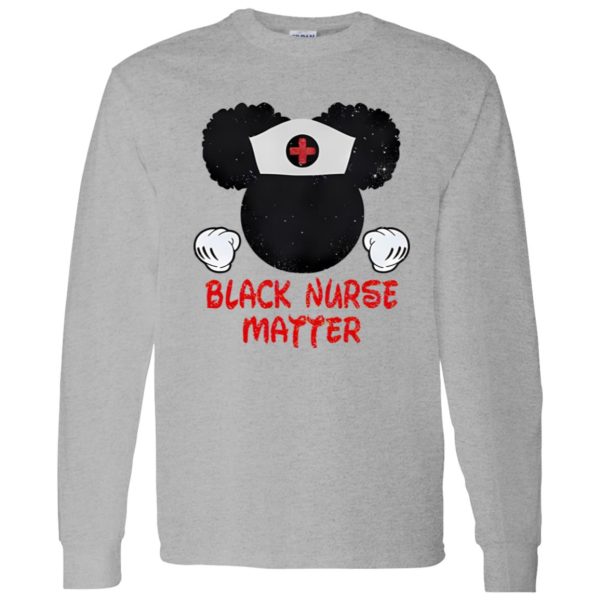 Mickey Mouse Black Nurse Matter Shirt