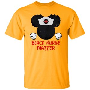 Mickey Mouse Black Nurse Matter Shirt