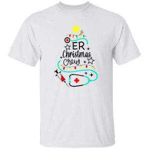 ER Nurse Christmas Shirt, ER Christmas Crew Shirt