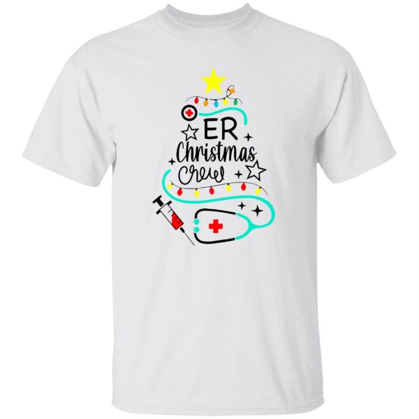 ER Nurse Christmas Shirt, ER Christmas Crew Shirt