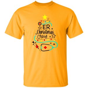 ER Nurse Christmas Shirt, ER Christmas Crew Shirt