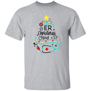 ER Nurse Christmas Shirt, ER Christmas Crew Shirt