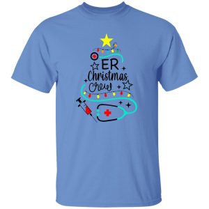 ER Nurse Christmas Shirt, ER Christmas Crew Shirt