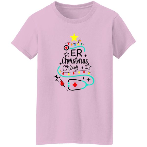 ER Nurse Christmas Shirt, ER Christmas Crew Shirt