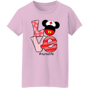 Love Nurse Life Mickey Shirt