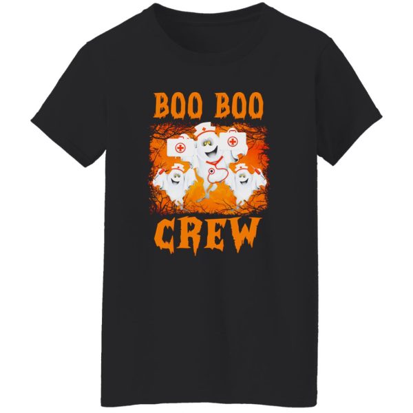 Boo Boo Crew Nurse Ghost for Halloween Shirt