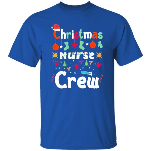 Christmas Nurse Crew Shirt