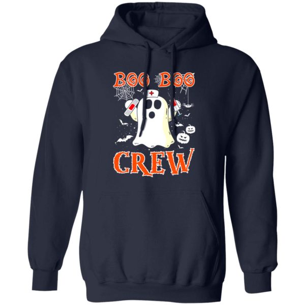 Boo Boo Crew Boo Nurse Halloween Shirt