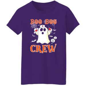 Boo Boo Crew Boo Nurse Halloween Shirt