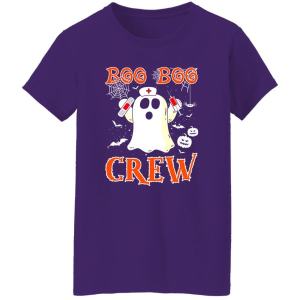 Boo Boo Crew Boo Nurse Halloween Shirt