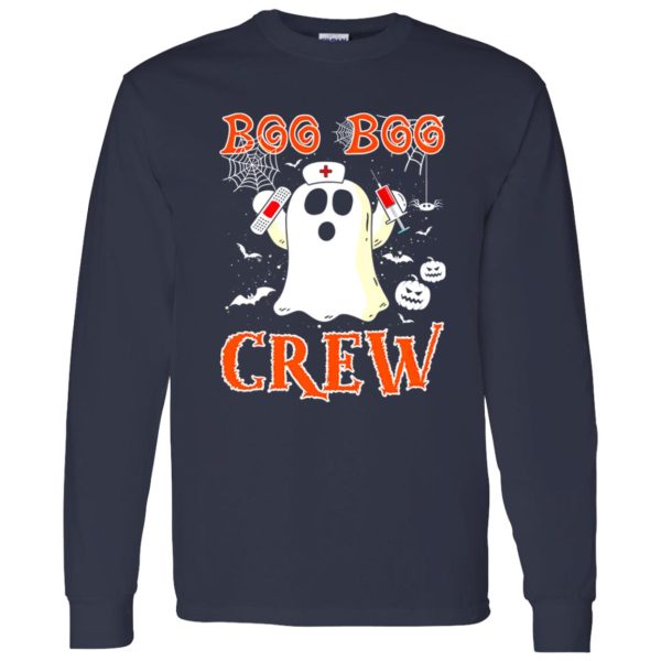 Boo Boo Crew Boo Nurse Halloween Shirt