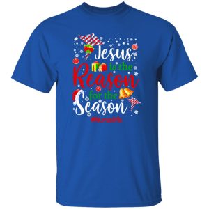 Christian Nurse Xmas Hoodie, Jesus Is The Reason For The Season Nurse Life Shirt