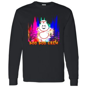 Boo Boo Crew Boo Nurse for Halloween Shirt