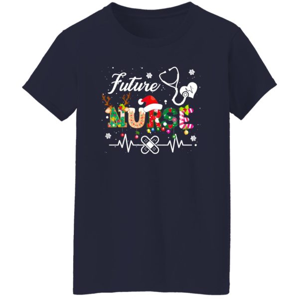 Future Nurse Merry Christmas Gift for Nursing Student Shirt