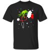 Grinch And Stethoscope Merry Christmas Gifts for Nurse Shirt