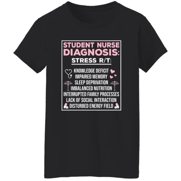 Funny Nursing Diagnosis Shirt, Student Nurse Diagnosis Shirt