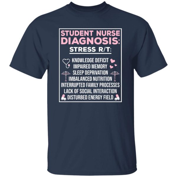 Funny Nursing Diagnosis Shirt, Student Nurse Diagnosis Shirt