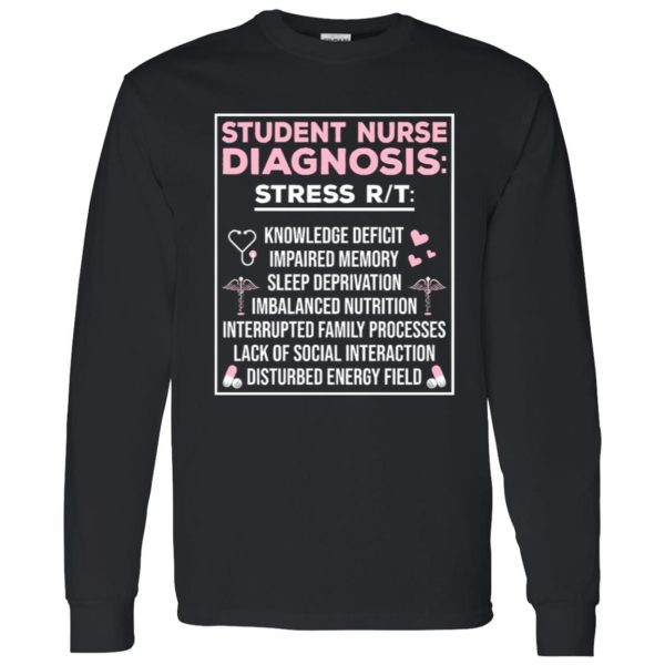 Funny Nursing Diagnosis Shirt, Student Nurse Diagnosis Shirt