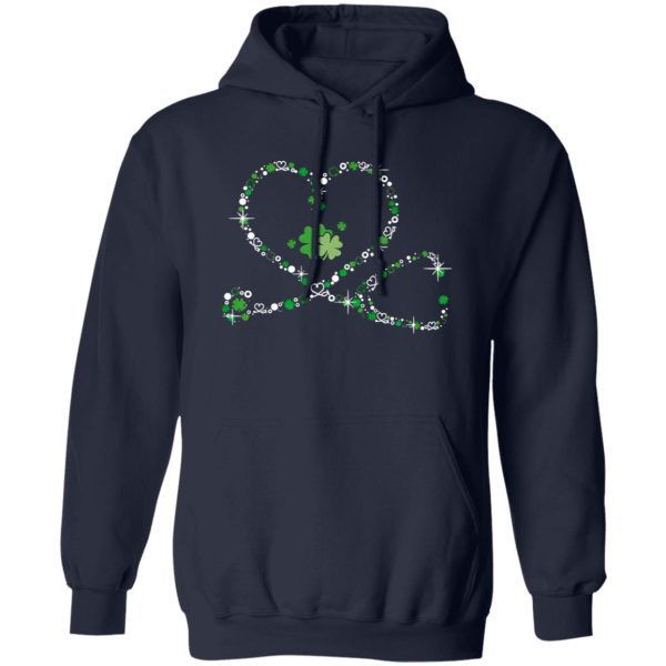 Heart Stethoscope Nurse for St Patrick’s Day Shirt