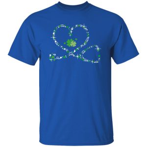 Heart Stethoscope Nurse for St Patrick’s Day Shirt