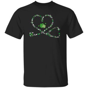 Heart Stethoscope Nurse for St Patrick’s Day Shirt