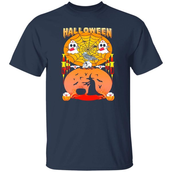 Halloween Funny Ghost Nurses and The Witch Shirt