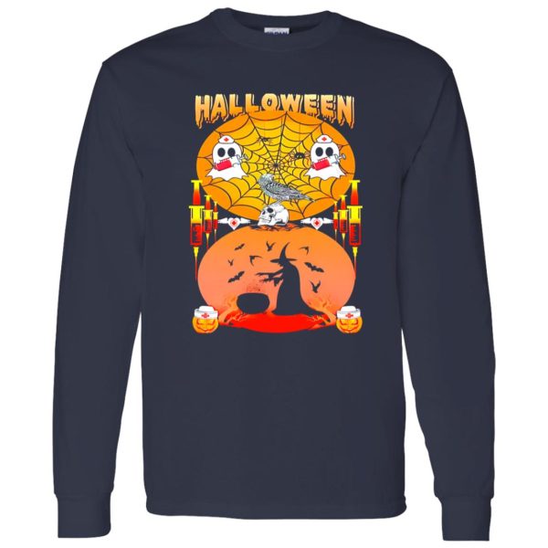 Halloween Funny Ghost Nurses and The Witch Shirt