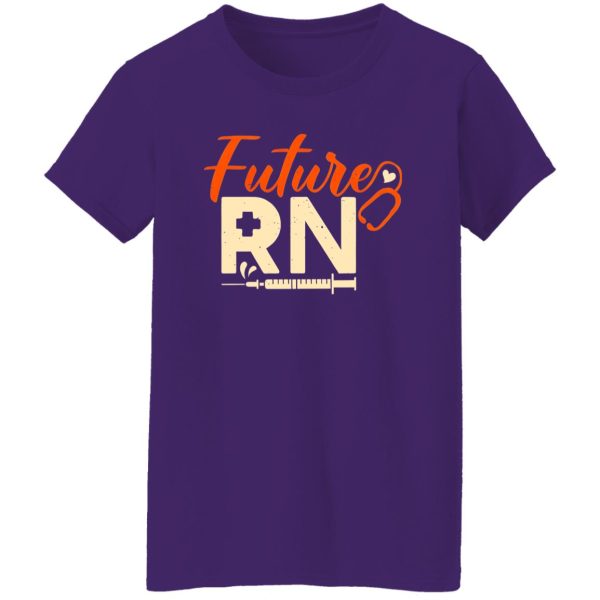 Future RN Registered Nurse Stethoscope Shirt