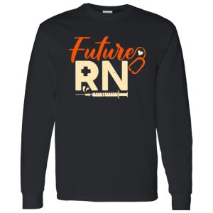 Future RN Registered Nurse Stethoscope Shirt