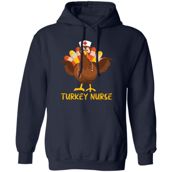 Funny Turkey Nurse Thanksgiving Nursing Shirt