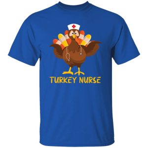 Funny Turkey Nurse Thanksgiving Nursing Shirt