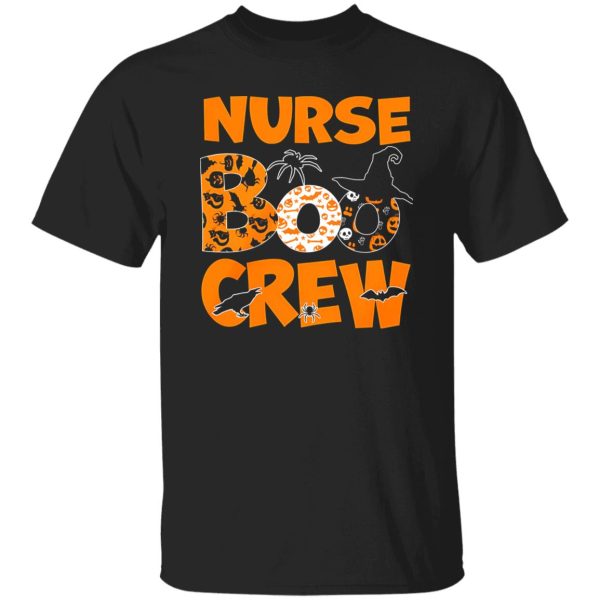 Halloween Nurse Boo Crew Funny for Nurse Shirt