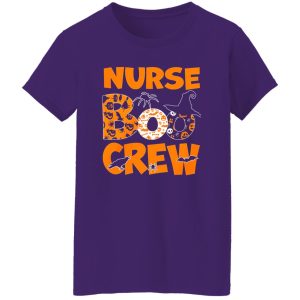 Halloween Nurse Boo Crew Funny for Nurse Shirt