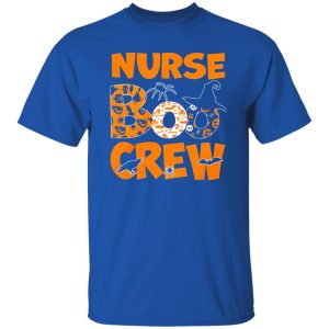 Halloween Nurse Boo Crew Funny for Nurse Shirt