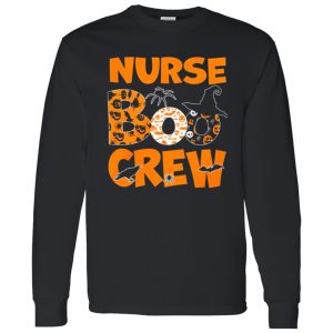 Halloween Nurse Boo Crew Funny for Nurse Shirt