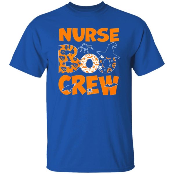 Halloween Nurse Boo Crew Funny for Nurse Shirt