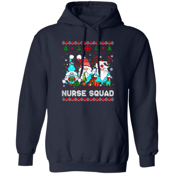 Gnome Nurse Sweatshirt, Nurse Squad Ugly Christmas Shirt