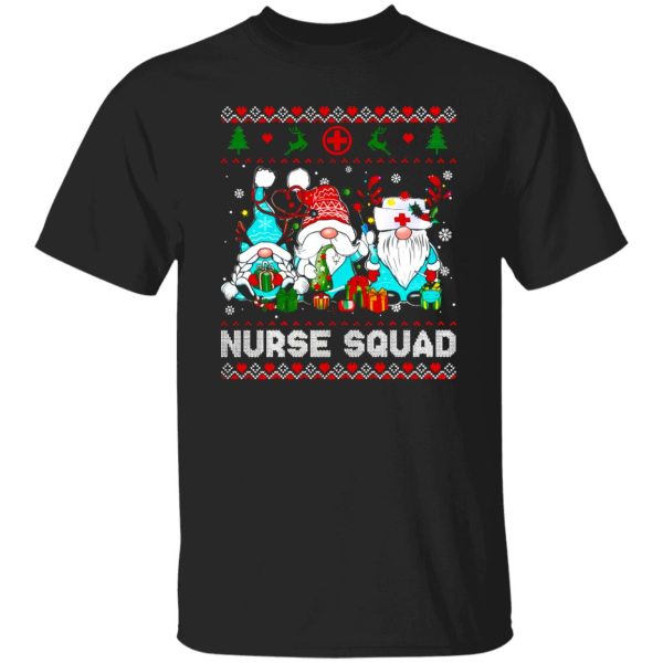 Gnome Nurse Sweatshirt, Nurse Squad Ugly Christmas Shirt