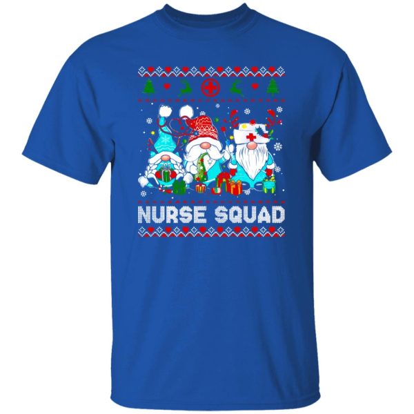 Gnome Nurse Sweatshirt, Nurse Squad Ugly Christmas Shirt