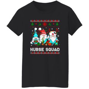 Gnome Nurse Sweatshirt, Nurse Squad Ugly Christmas Shirt