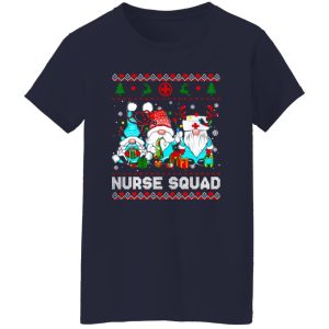 Gnome Nurse Sweatshirt, Nurse Squad Ugly Christmas Shirt