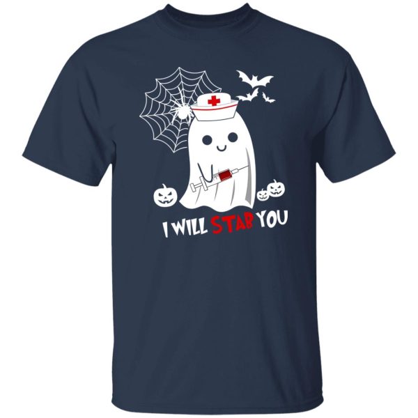 I Will Stab You Nurse Boo Halloween Shirt